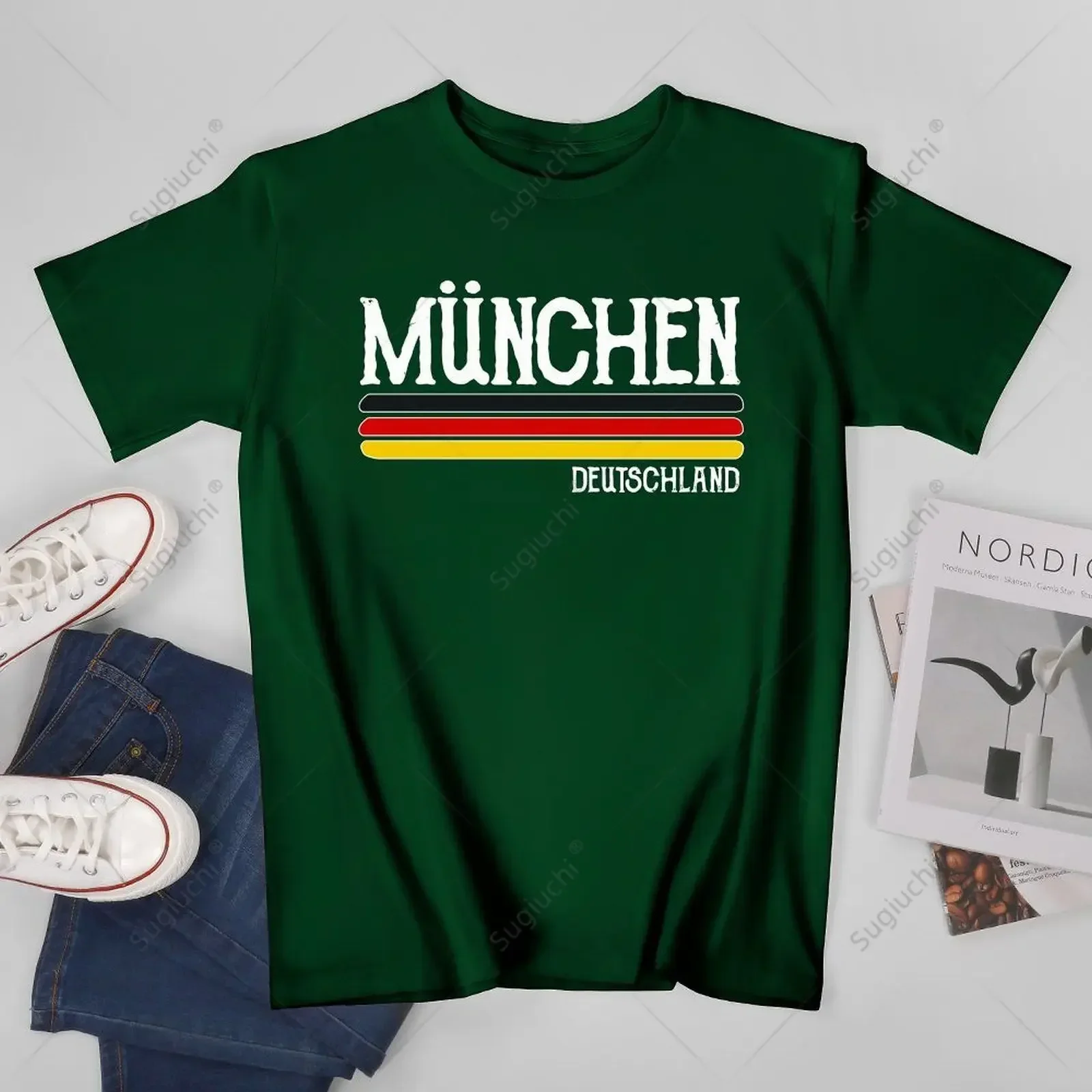 【IFYOUWANT】MUNCHEN LOGO T-shirt Unisex Men Munich Germany Gift Munchen Souvenir Tshirt Tees