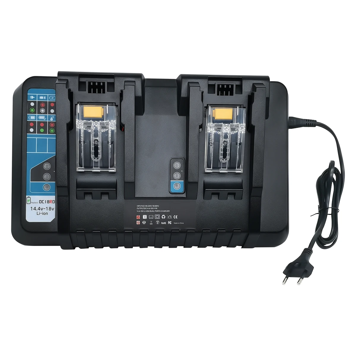 Sb4f63356b0c94584a551a394e479d95cJ BL1860, Rechargeable Battery For Makita 18v Battery 6000mAh, BL1840, BL1850, BL1830, BL1860B, LXT400, 3A Charger DC18RC, 9A, DC18RD Mallzona