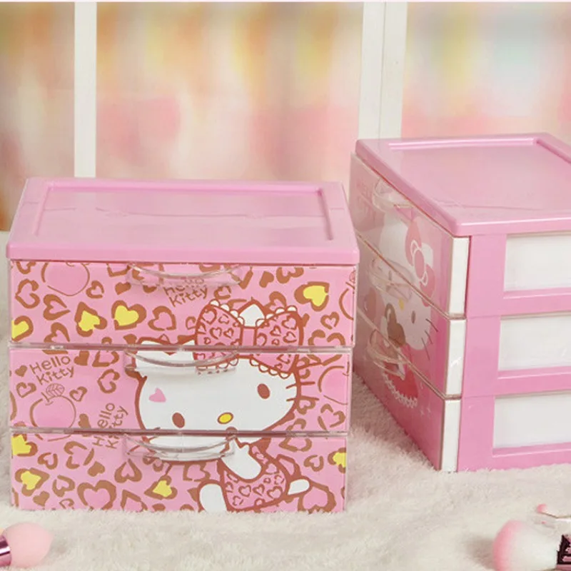 Plastic Compartment Organizer, Hello Kitty Organizer Storage