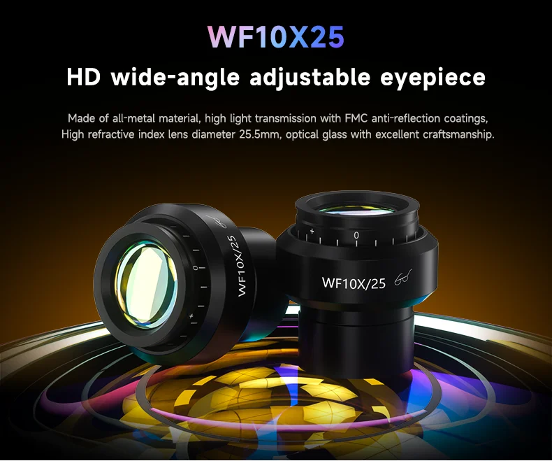 메카닉 공식 로보틱스 Z4 삼안 실체 현미경 45도 각도 조절 360도 회전 배율: 6.5-60배