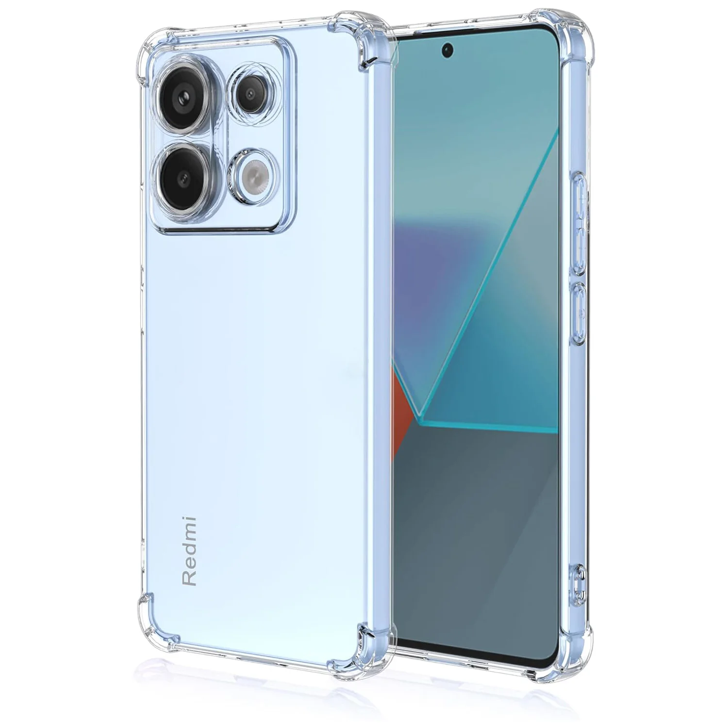 Custodia Per Telefono Trasparente In Silicone Antiurto Spessa Per Xiaomi Redmi Note 13 Pro 5G 12 5G 12S Redmi A1 A2 Plus Cover Posteriore Della Custod
