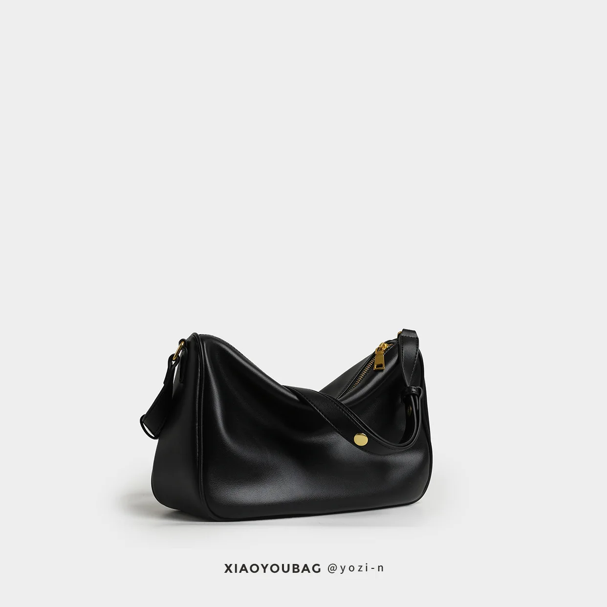 Maxdutti 2023 New Ins Blogger Fashion Girl Retro Armpit Bag All-match Soft Leather Bag Women Shoulder Bag Messenger Bag Female