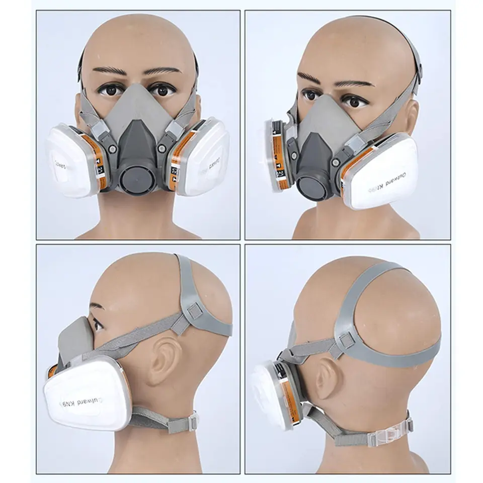 27 in 1 Durable Half Face Dust Gas Mask Respirator