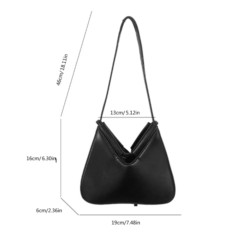 PU Shoulder Bag Underarm Purse Party Handbags Evening Bags for Everyday Use