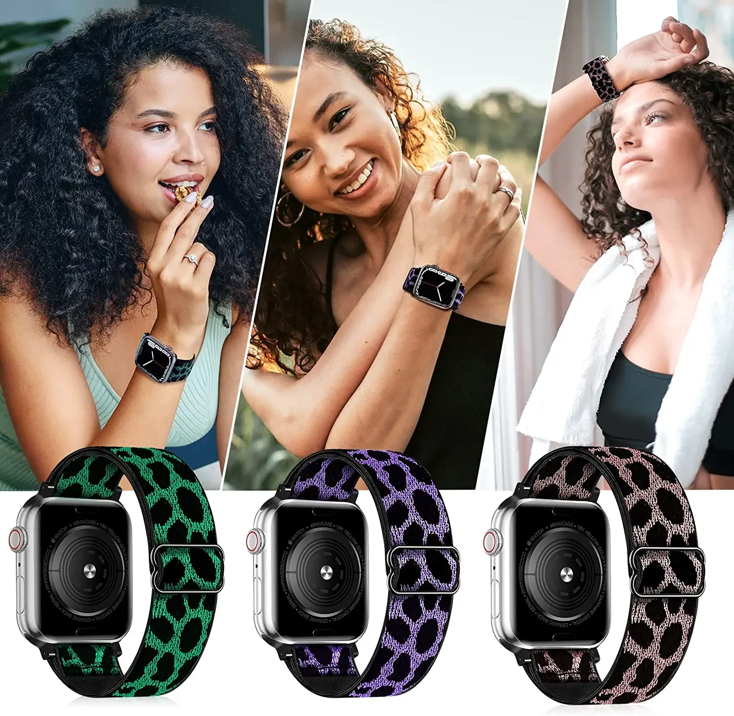 Adjustable Nylon Loop Wristband