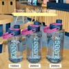 1.5/2L Large Capacity Plastic Water Bottle Outdoor drinkware And Sports Belt Handle Summer Water Bottle Camping 2