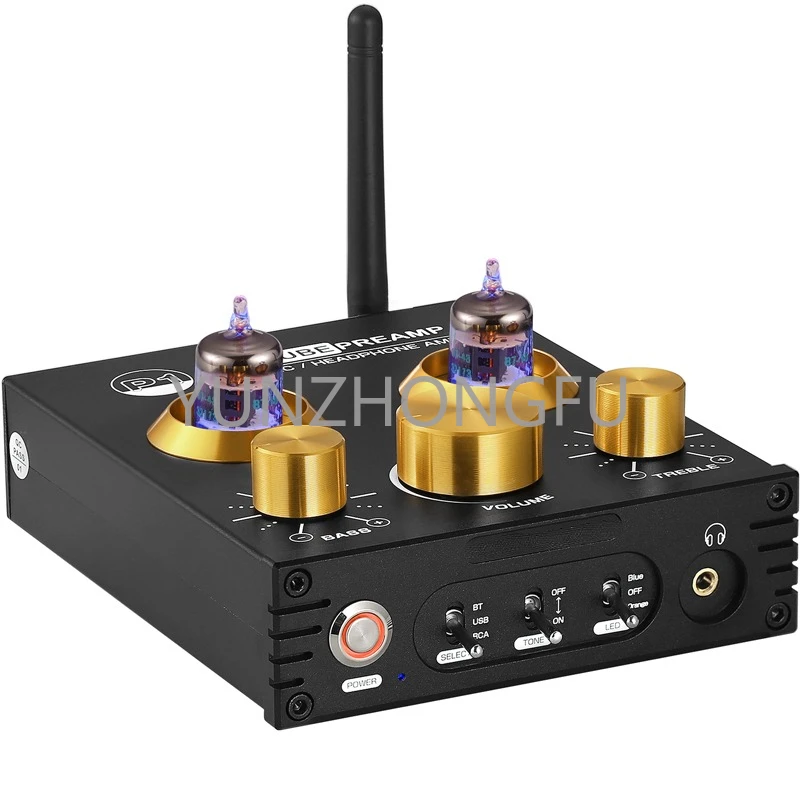 

Bluetooth 5.0 receives P1 biliary tube preamplifiers Bile USB decoder DAC ear play high bass