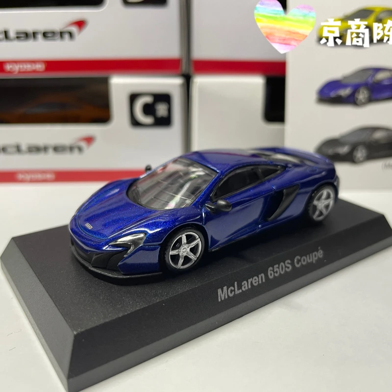 

Коллекция гоночных моделей автомобилей KYOSHO McLaren 1/64 S Coupe LM F1 из литого под давлением, декоративная модель, игрушки, 650