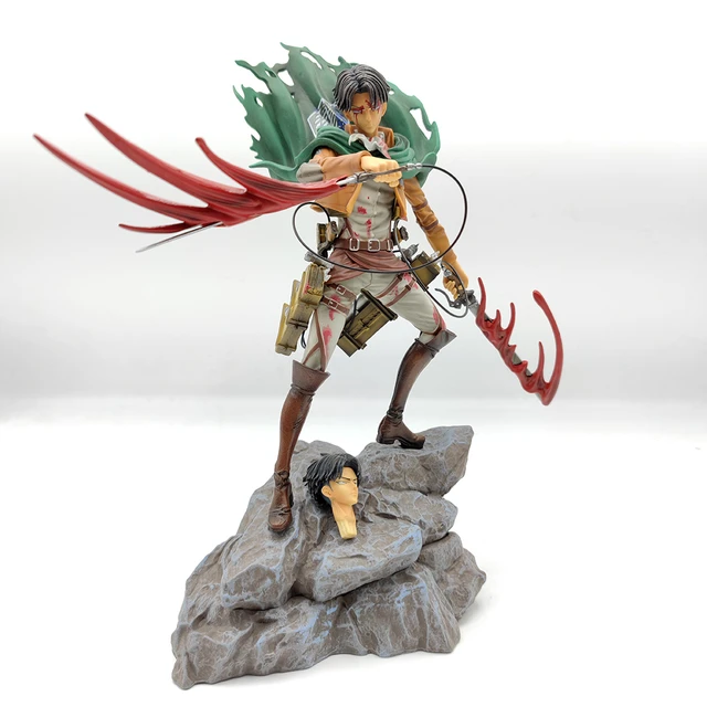 Attack On Titan Shingeki No Kyojin Model Statue Action Figure Figurine Toy  Set