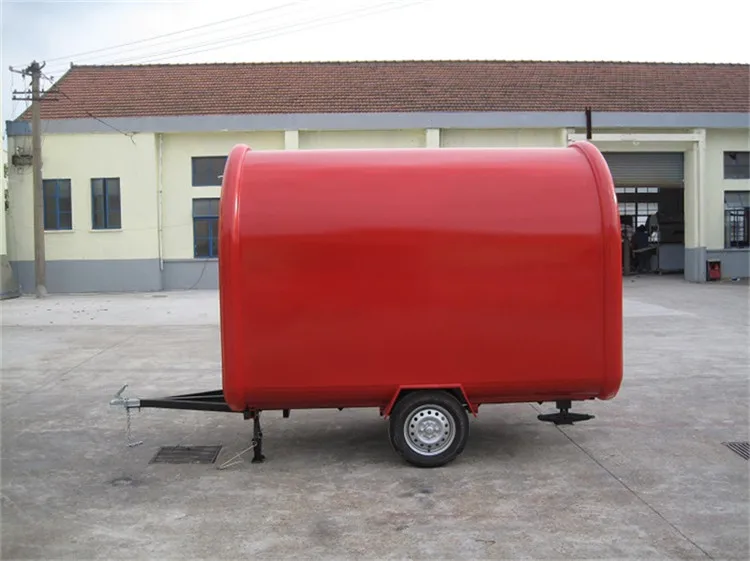 Mobile KN-280B hotdog food cart truck for sale ghana trailer usa with shipping by sea