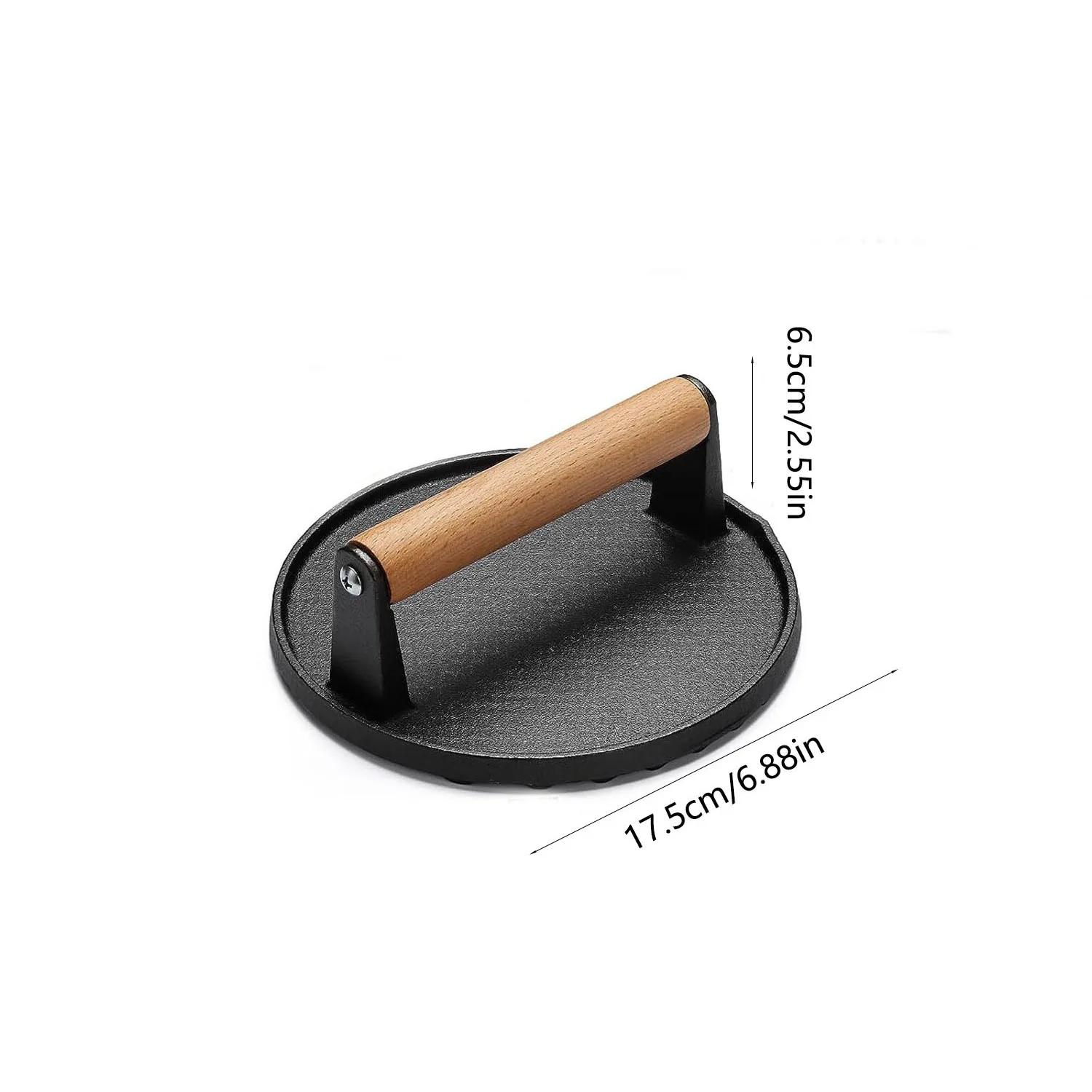 Black circular