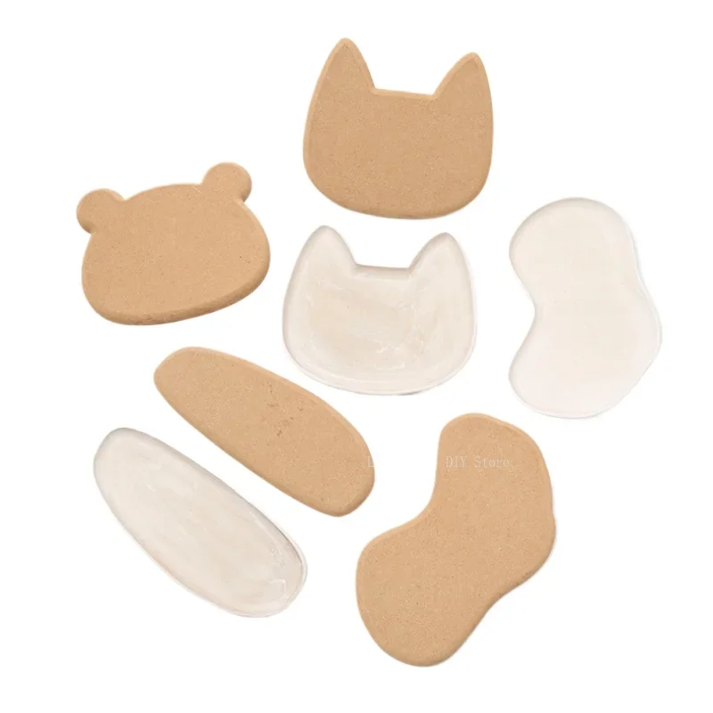 Pottery Tools for Ceramic Plate Forming Density Board Blank Release Mud Board Hanging Clay