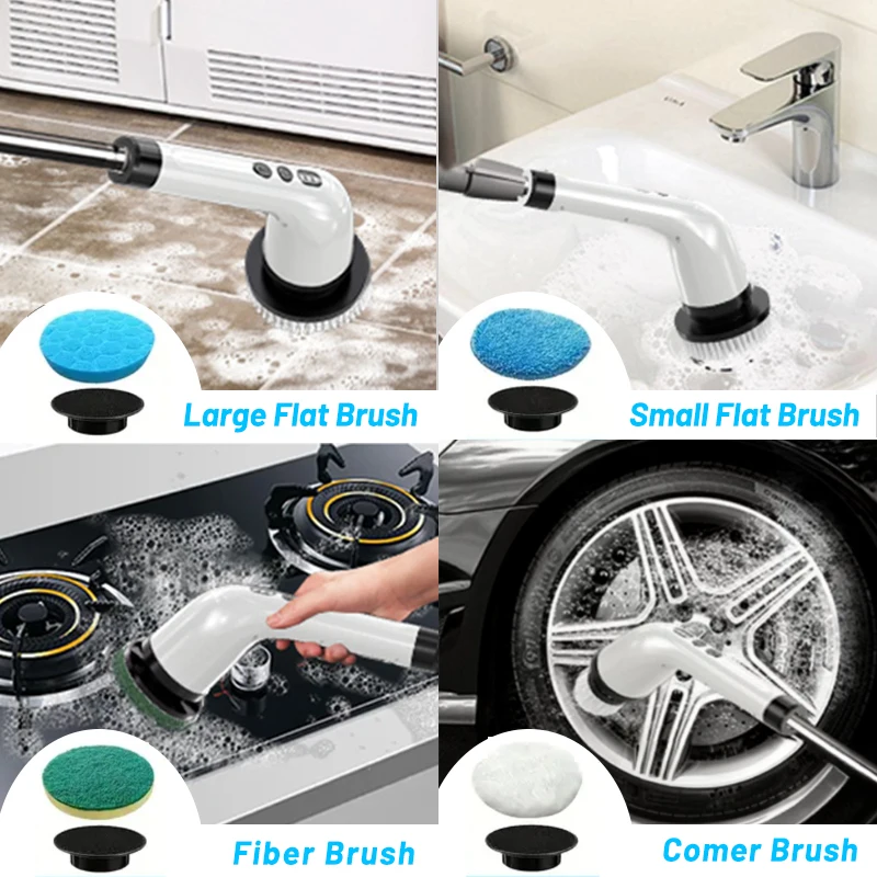 Cordless Electric Spin Cleaning Brush 3