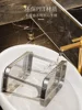 Bathroom Makeup Organizer Large Capacity Cosmetic Organizer Transparent 2 Layers Make Up Organizer Rack 4