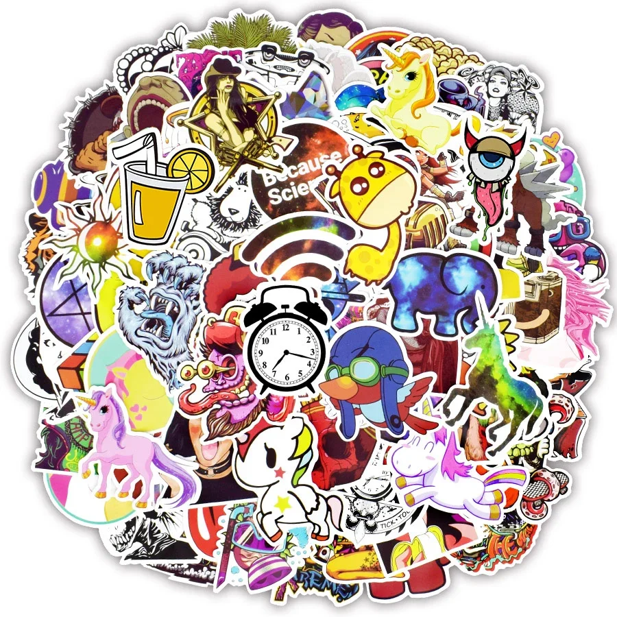 200 Stücke Wasserdichte Vinyl Stickers - Graffiti Style Decals