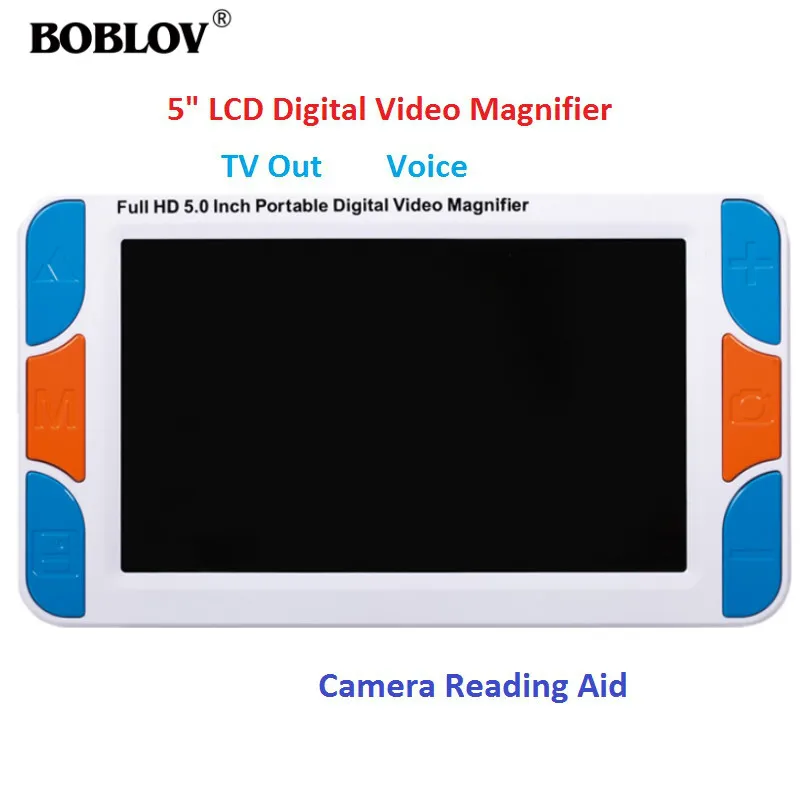 Digital Magnifier Low Vision Aid LCD Lupa Electronica Magnifier