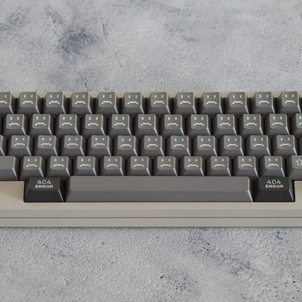 JTK 404 Error Keycaps 166keys Custom Original Artisan