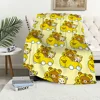 Cartoon Cute R-Rilakkuma-s Bear Blanket Plush Nap Sofa rug for Living Room Warm Office Bedroom Birthday Home Travel Kid Gifts 1