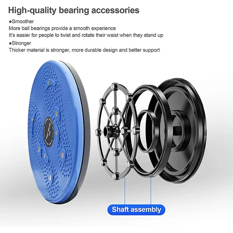 Magnet Waist Twisting Disc Fitness Balance Board Weight Lose Trainer Magnetic Massage Wriggling Plate Twister Exercise Equipment waist twisting disc,balance board,muscle training disc