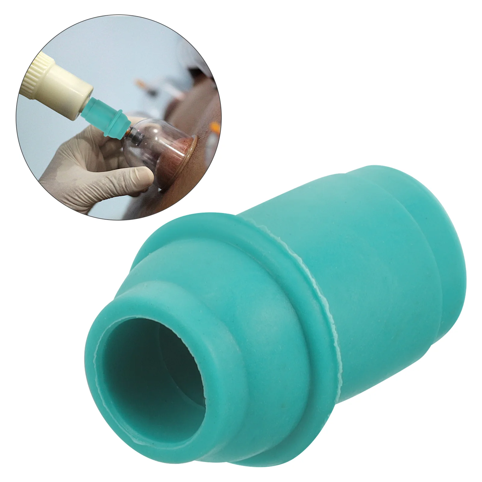 

Cupping Device Connectors Vacuum Cupping Pump Nozzle Tips Cupping Hand Pump Connectors