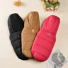 Warm Fleece Dog Coat Hoodie For Small Medium Dogs Winter Puppy Clothes Jacket With D-ring Thick Cozy Pug Dachshund Parka Costume 2