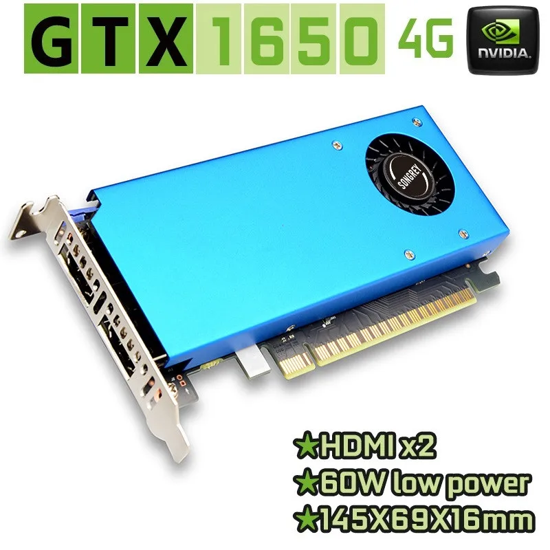 Low Profile Graphics Chipset Brand MSI NVIDIA GeForce GTX 1650 OC