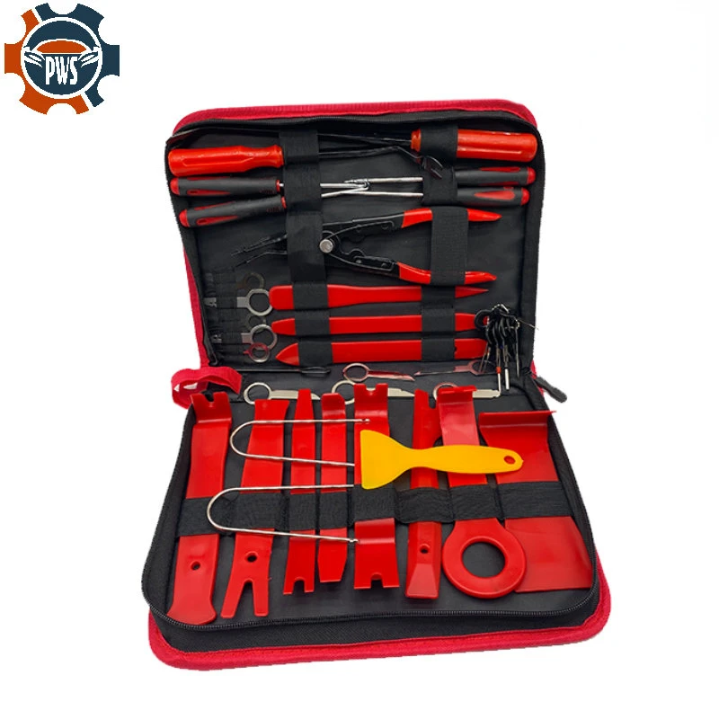 Car radio Repair tools Auto Interior Disassembly kit plastic trim removal tool car clips puller