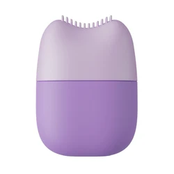 Cooling Silicone Face & Eye Massage Roller (Purple)