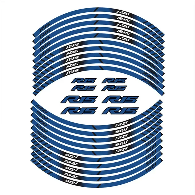 

For YAMAHA R15 Motorcycle Parts Contour Wheel Decoration Decal Sticker - 2