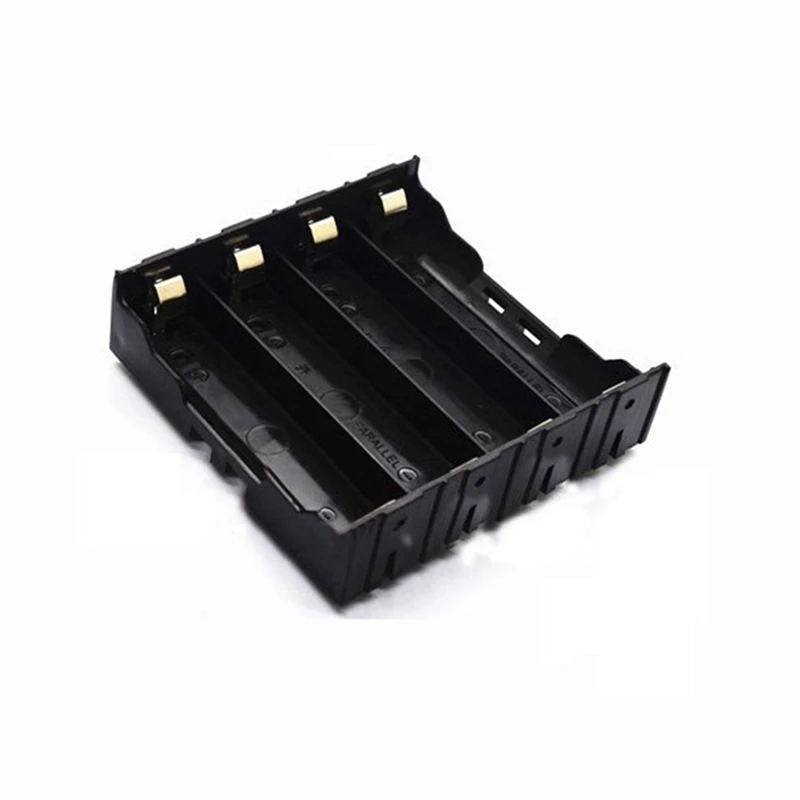 

40Pcs Battery Holder Box Case Black For 4X 13.7V 18650 Battery
