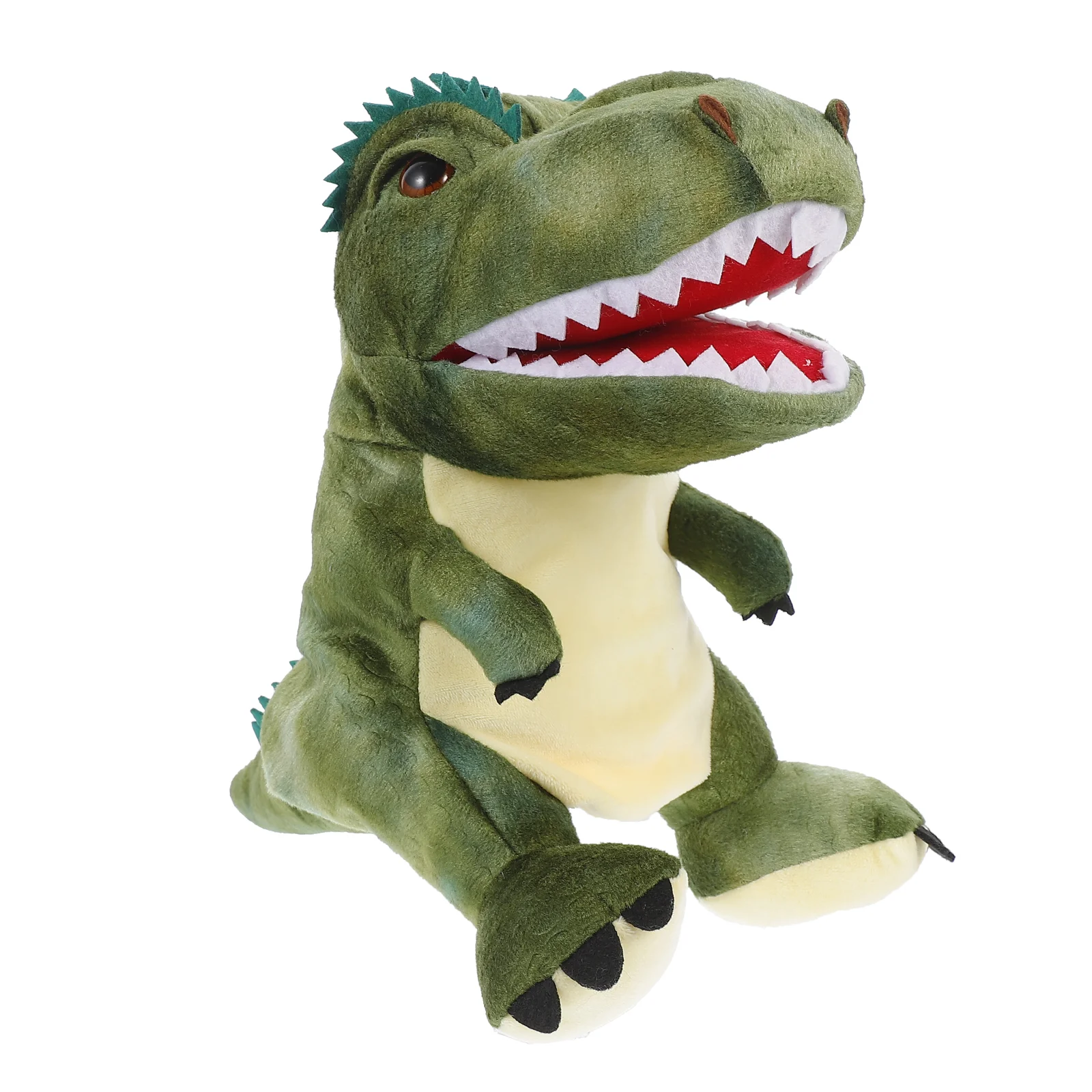 Dinosaur Hand Puppet Toy Realistic Head Hand Puppet Cosplay Tyrannosaurus Puppet Toy