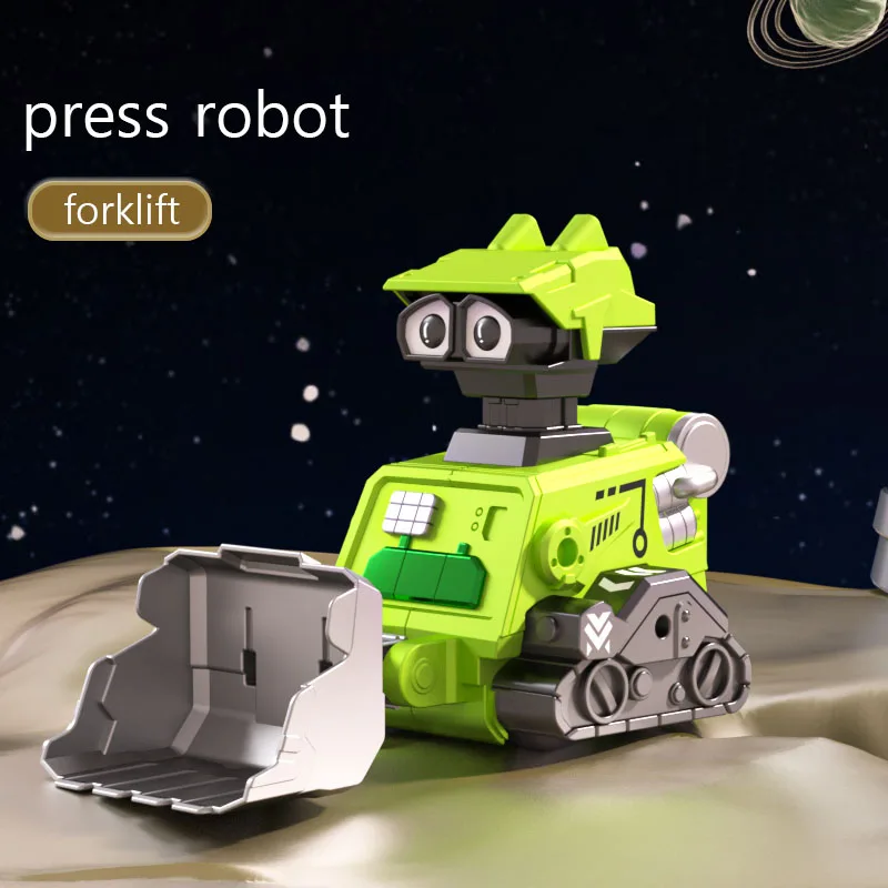 مركبة هندسية لاستكشاف القمر بالضغط للأطفال ، قوة ع...