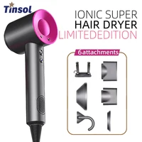 High Speed Anion 110000rpm Hair Dryer Wind 62m/s 1600W 2 Minute Quick Dry Professional Hair Care Negative Lon 1