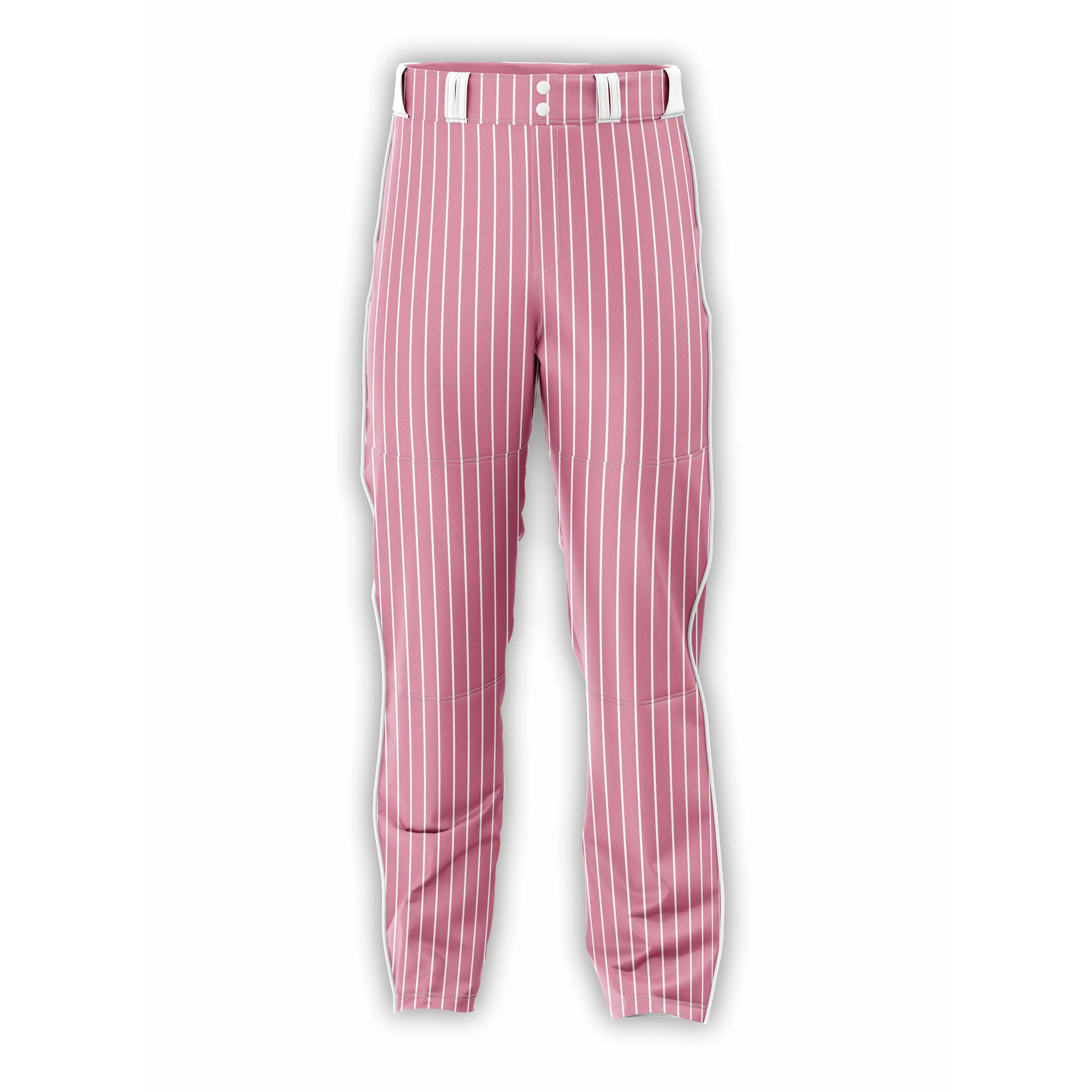 Stripes Cheap 100% Polyester Plain Sublimation Baseball And Softball Pants