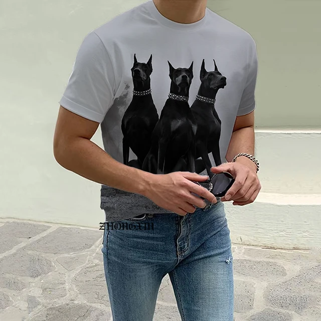 Men's 0 Doberman Box Tee