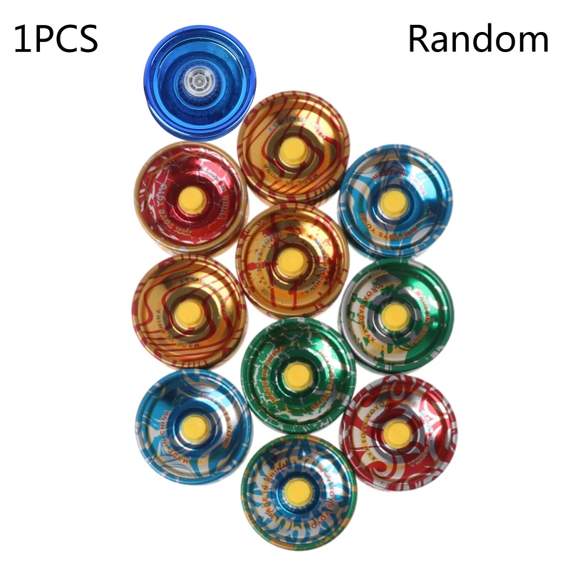 

Aluminum Alloy YOYO Ball Bearing String Trick Toy Kids Gift Drop Shipping