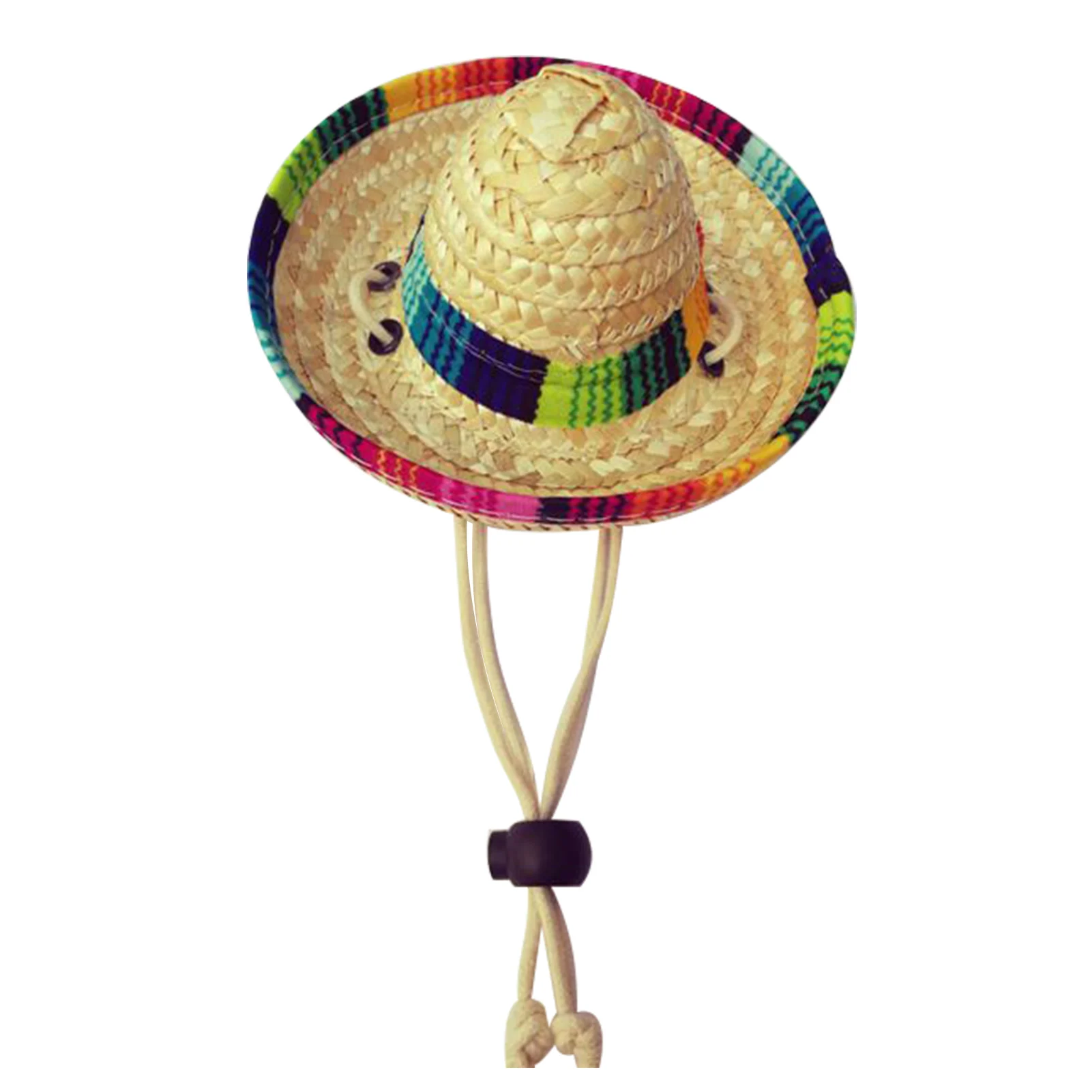 Mexican Dog Straw Hat Mini Straw 