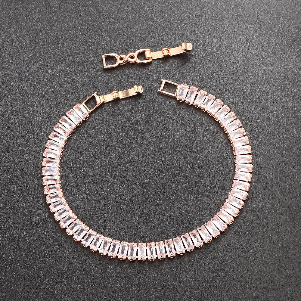 CZ Tennis Bracelet Jewelry Accessories For Women chain bracelet zircon bracelets crystal bracelet cubic zirconia bracelet