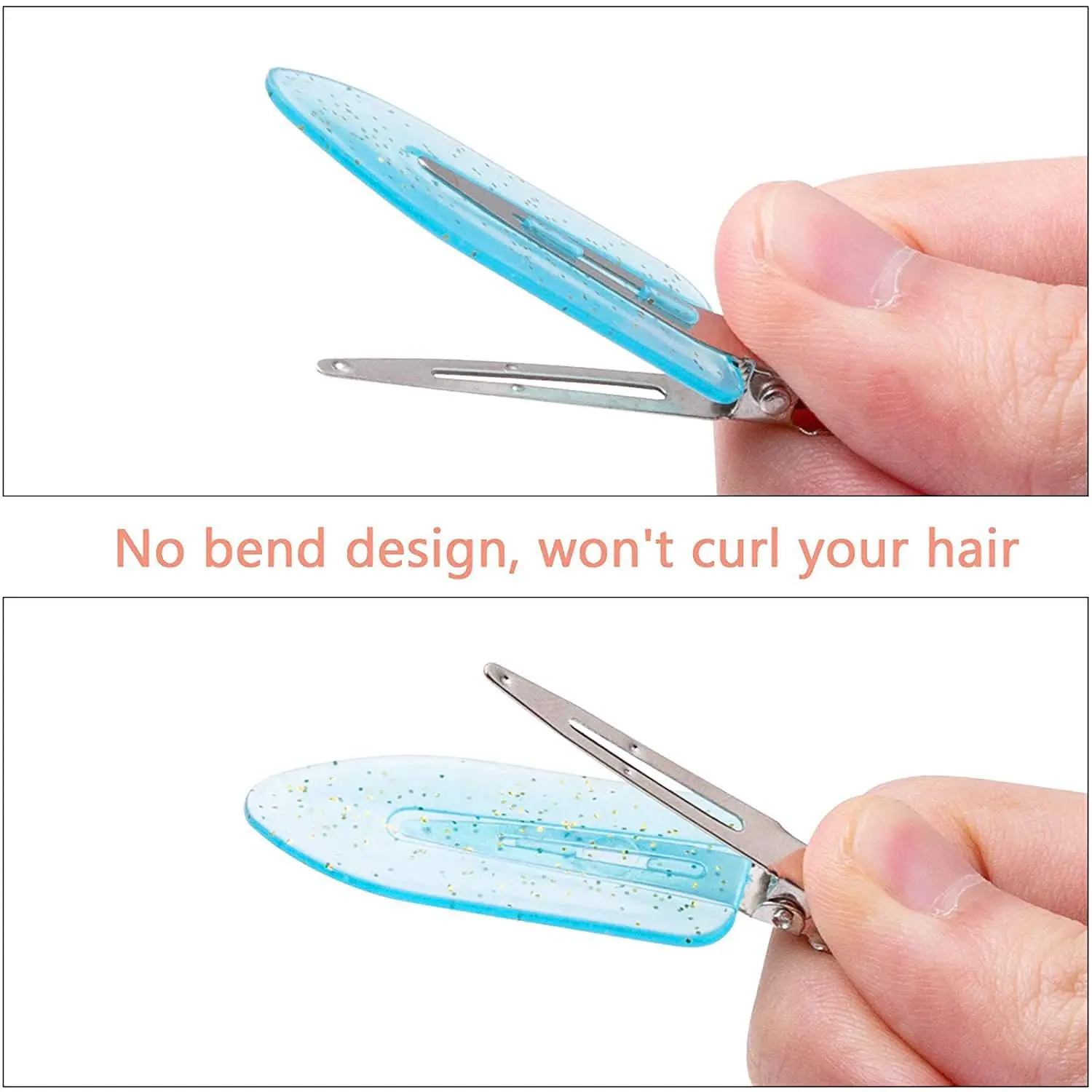 Lot de 20 épingles à cheveux sans couture pour salon de beauté, outils de coiffure et de maquillage professionnels, pinces à cheveux pour femmes et filles, vente en gros_voghion.com