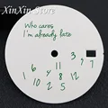 White Green Dial