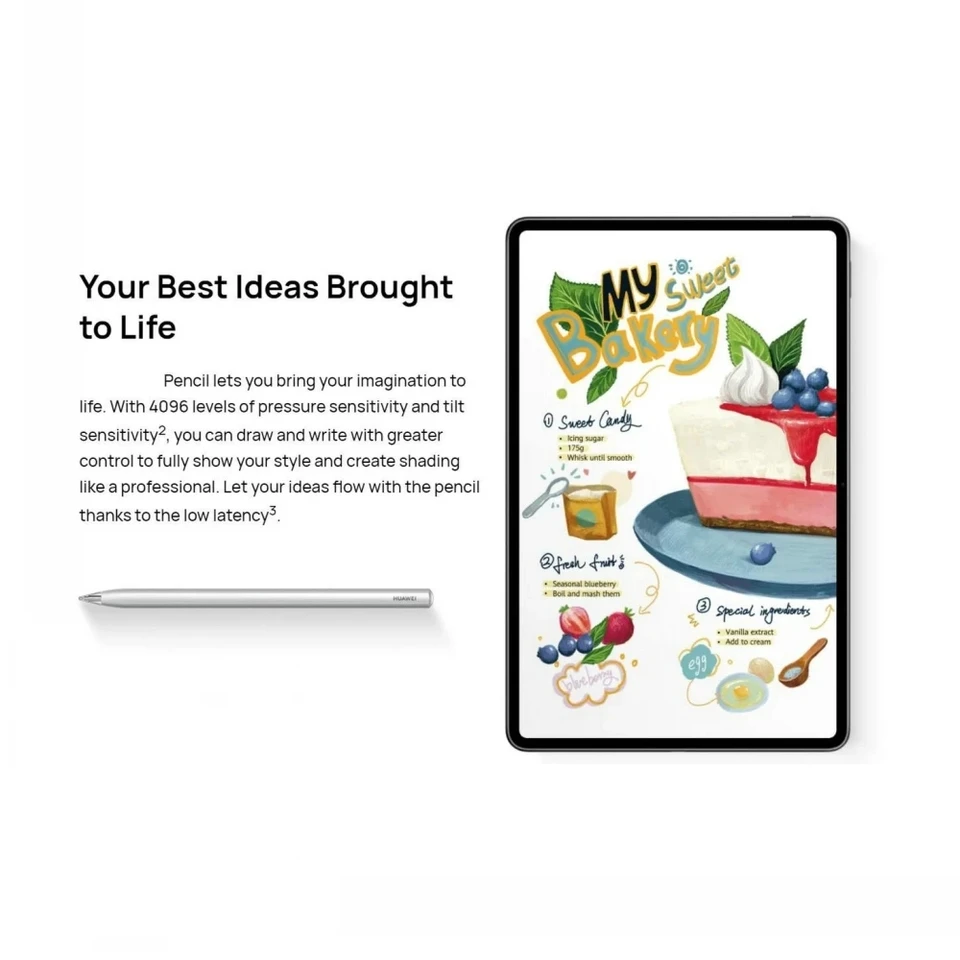 Huawei M-Pencil 2 第二世代タブレットタッチスクリーンスタイラス適切