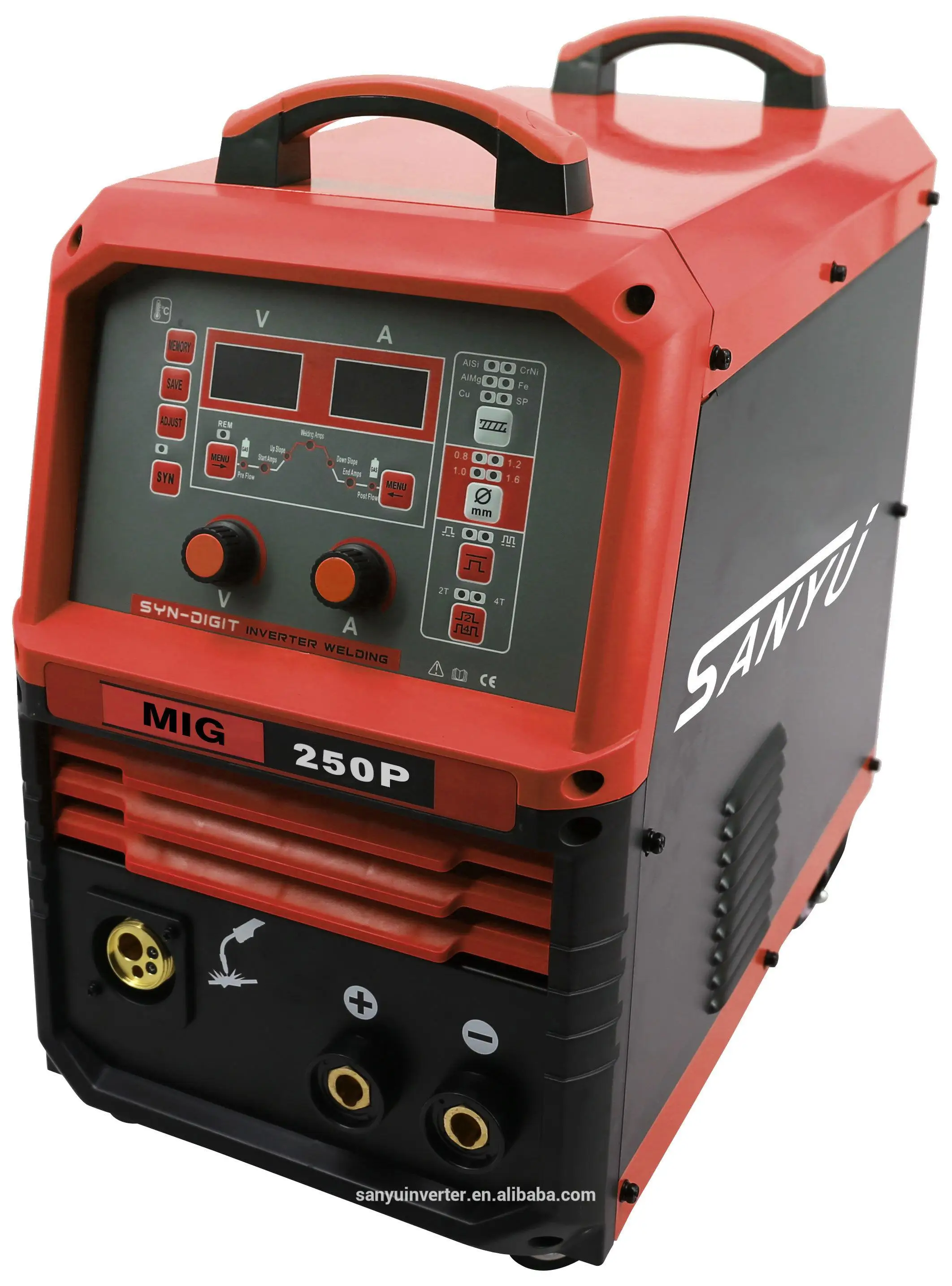 Dual voltage 220V 380V  MIG-300 welding machine MIG/ARC 50-280A mig welders 6