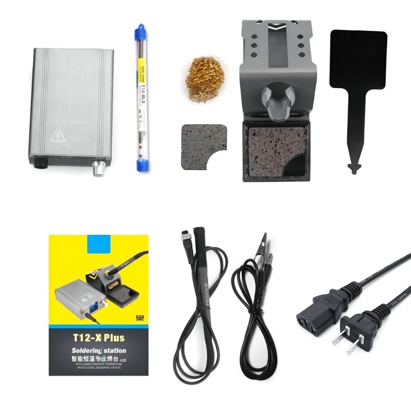 

Solder Iron Station Digital Display T 12 Solder Iron Tip for Electronics