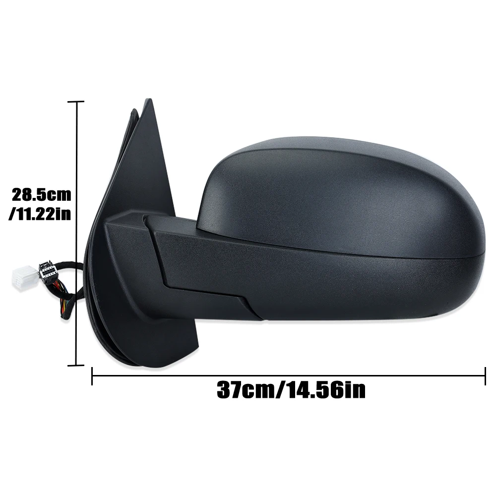 Fit System Rétroviseur de remorquage chauffant côté conducteur Chevrolet/GMC/Cadillac 62134G avec signal flèche