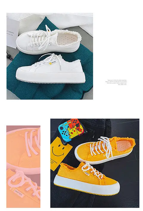 Canvas Sneakers Plimsolls - true deals club
