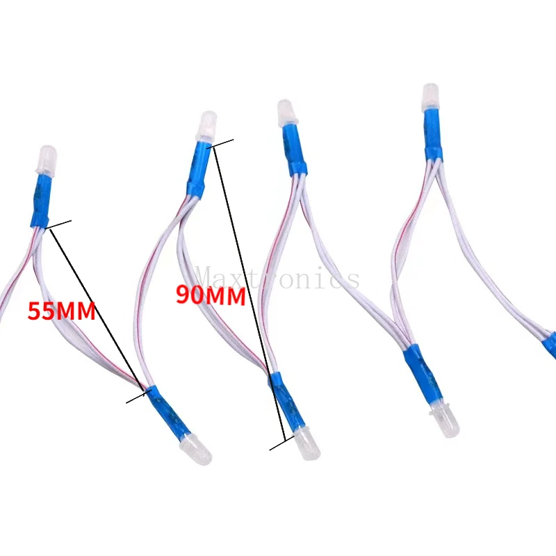 100PCS/string DC5V Led Modules Pixel 5MM Light Emitting Diode Module Highlight Billboard Decor