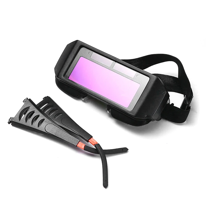 Double Layer Dimming Glasses Electric Welding Automatic Glasses Dimming Solar Welder Argon Arc Welding Goggles