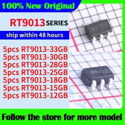 Pack of 5 High - Quality Voltage Regulators - 5pcs RT9013 - 18GB