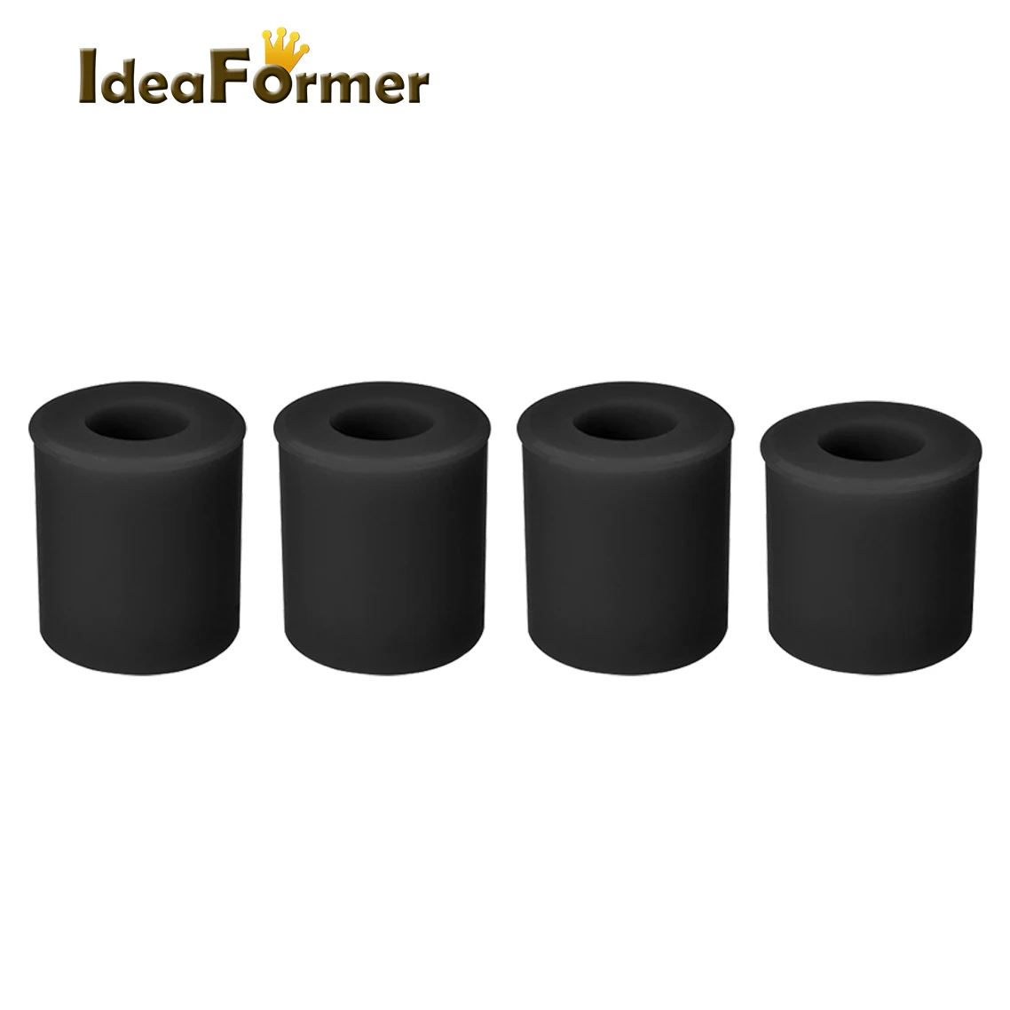 4/8/20Pcs 핫 베드 실리콘 레벨링 컬럼 18mm 16mm Ender 3 CR10 CR10S 솔리드 스페이서 플랫폼 레벨러 3D 프린터 액세서리