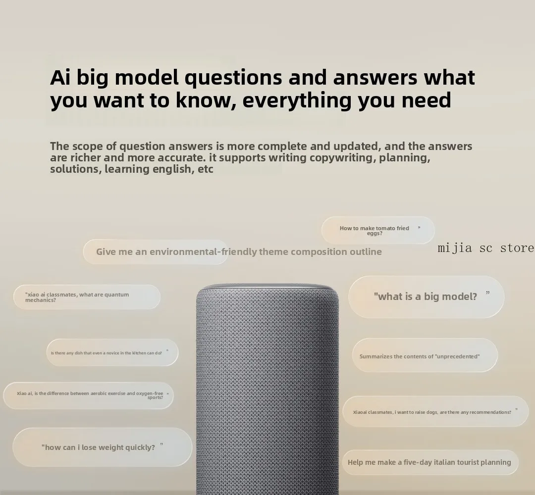 Xiaomi Mijia Smart Speaker Voice Assistant